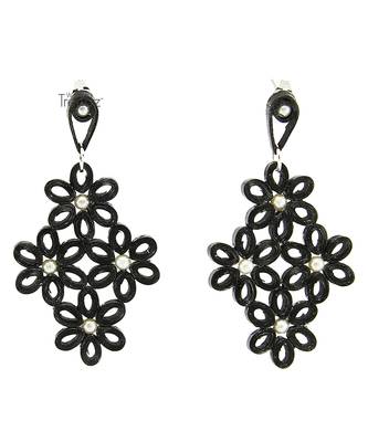 Multicolor Crystal Plain Earrings 1