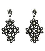 Multicolor Crystal Plain Earrings