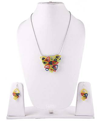Multicolor Crystal Plain Pendants 1
