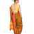 Mustard Plain Art Silk Chanderi Nauvari Saree