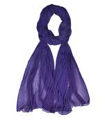 Purple Chiffon Dupatta
