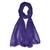 Purple Chiffon Dupatta