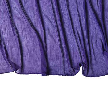 Purple Chiffon Dupatta 2