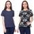 Multi Color Poly Viscose Floral Print tops