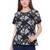 Multi Color Poly Viscose Floral Print tops