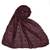 Purple cotton islamic hijab