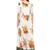 White printed cotton kurti