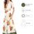 White printed cotton kurti
