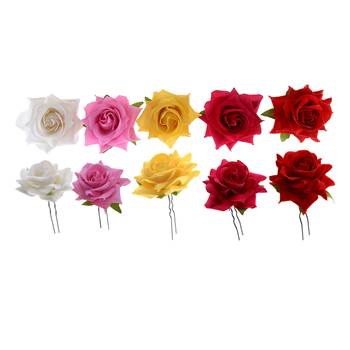 Beautiful Roses Hair Pins For Ladies 1