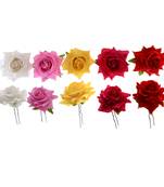 Beautiful Roses Hair Pins For Ladies