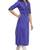 Blue printed rayon kurtis