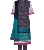 Ada Black Embroidered Black Unstitched Lucknow Chikankari Full Sleeves Salwar Kameez With Dupatta