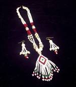 Beautiful Crafted Seed Bead Necklace Set