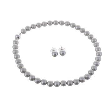 Silver Freshwater Cultured Pearl Necklace 1