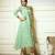 Sea Green Colour Embroidered And Printed Vaishnavi Georgette Readymade Kurti