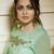 Sea Green Colour Embroidered And Printed Vaishnavi Georgette Readymade Kurti