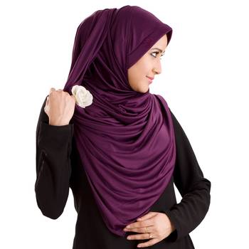 Vine Poly Cotton Ready To Wear Islamic Hijab 1