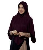 Wildberry Poly Cotton Ready To Wear Islamic Hijab
