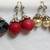 Four pairs of earrings