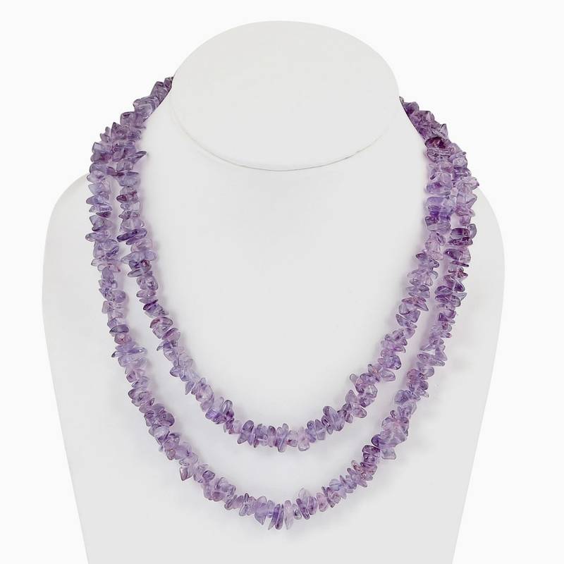 Purple Stone Amethyst Necklaces