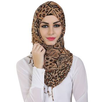 Momin Libas Printed Viscose Girls Scarf 4