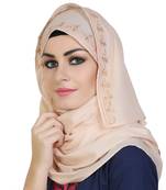 Momin Libas Embroidered Cotton Girls Scarf