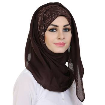 Momin Libas Embroidered Cotton Girls Scarf 3