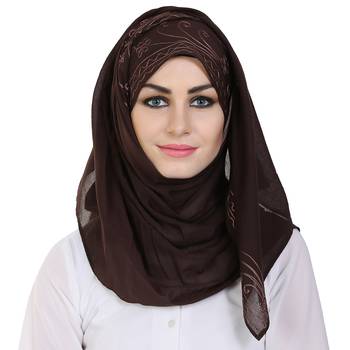 Momin Libas Embroidered Cotton Girls Scarf 4