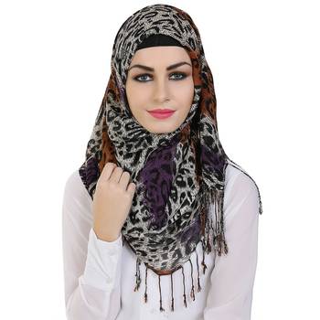 Momin Libas Printed Viscose Girls Scarf 3