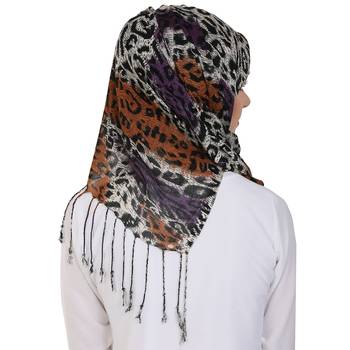 Momin Libas Printed Viscose Girls Scarf 4