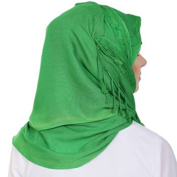 Momin Libas Embroidered Viscose Girls Scarf 2