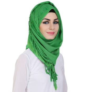 Momin Libas Embroidered Viscose Girls Scarf 3