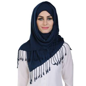 Momin Libas Embroidered Viscose Girls Scarf 4