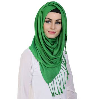 Momin Libas Solid Viscose Girls Scarf 1