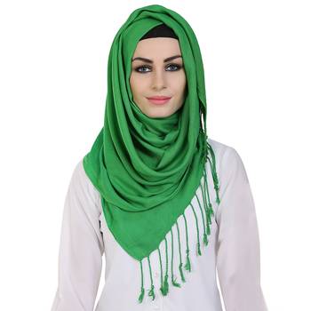 Momin Libas Solid Viscose Girls Scarf 3