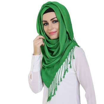 Momin Libas Solid Viscose Girls Scarf 4