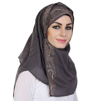 Momin Libas Embroidered Cotton Girls Scarf 3