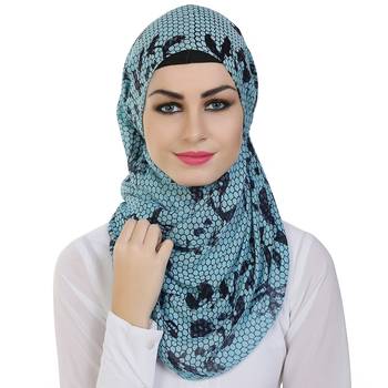 Momin Libas Printed Viscose Girls Scarf 4