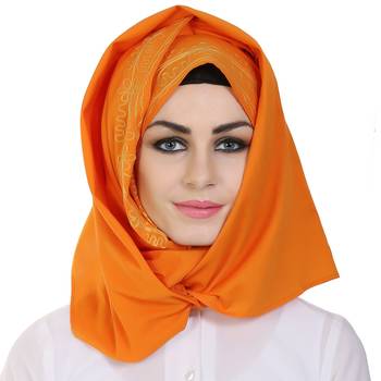 Momin Libas Embroidered Cotton Girls Scarf 4