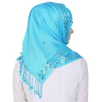 Momin Libas Embroidered Viscose Girls Scarf 2
