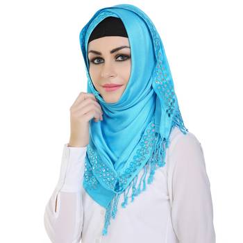 Momin Libas Embroidered Viscose Girls Scarf 1