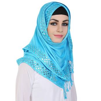 Momin Libas Embroidered Viscose Girls Scarf 3
