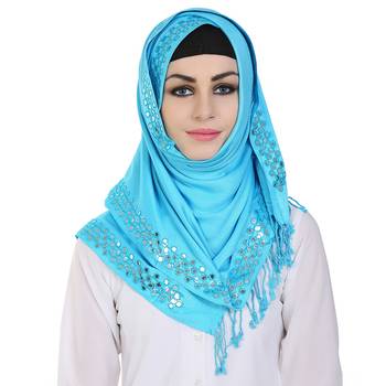 Momin Libas Embroidered Viscose Girls Scarf 4