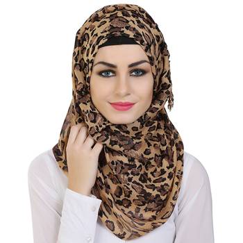 Momin Libas Printed Viscose Girls Scarf 1