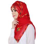 Momin Libas Embroidered Chiffon Girls Scarf