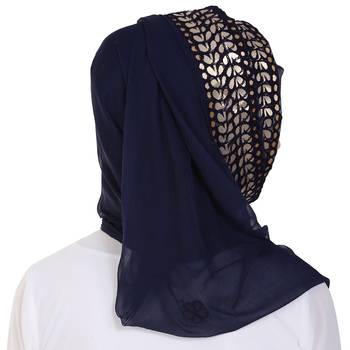 Momin Libas Embroidered Chiffon Girls Scarf 2