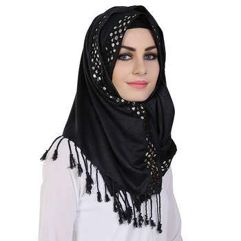 Momin Libas Embroidered Viscose Girls Scarf 3