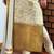 White embroidered cotton-silk stitched salwar with dupatta