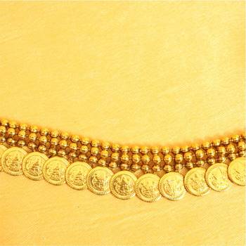 Antique Gold Look Coin Waistbelt 4