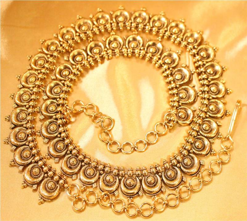 Antique Gold Look  Waistbelt